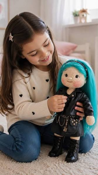 Detrás de cada muñeca hay horas de trabajo que no se ven., Pero se sienten  cuando la tenés en las manos., Esto no se hace en una fábrica.Se hace con  tiempo, dedicación y amor por cada detalle.❤️, Y el ...