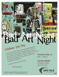 18545 Bad Art Night Night Art Bad Art Art