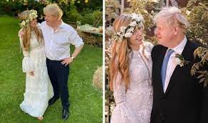Carrie is very happy with this wedding. Carrie Symonds Wedding Dress Prime Minister S Wife Rented 2 870 Dress For Just 45 Moradabad News Moradabad Business