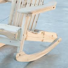 The Patio Porch All Weather Adirondack Rocking Chair Natural Makes For A Great Addition To Any Ind Adirondack Rocking Chair Rocking Chair Rocking Chair Plans