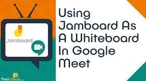 How To Use Google Jamboard As A Whiteboard In Google Meet Tutorial Guide For Distance Learning Digital Learning Classroom Online Teaching Teaching Technology