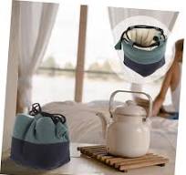 Amazon.com: VINTORKY Tea Set Bag Large Capacity Portable Tea ...