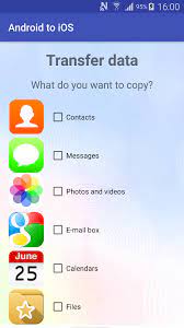 Download the move to ios installer: Transfer From Android To Ios 3 0 Download Android Apk Aptoide