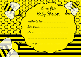 Preparing a shower for your friends and family can be a so make sure you have the most awesome bumble bee baby shower invitations that get them excited for the event even before it kicks off. Free Bumble Bee Baby Shower Invitation