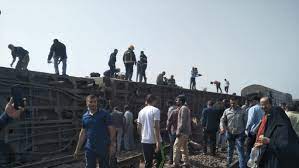 Local authorities said more than 97 people were also injured in the accident, according to the facebook page of the qalyubia governorate. Udtoeyv3 Dkkbm