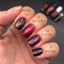 All The Nail Polish Things On Instagram The Question Is Is Ace Of Shades Going To Dethrone Bogota Blackberry For Me Nail Polish Pink Shellac Nails Nails