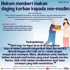Jika ia memerangi kaum muslimin, maka tidak boleh memberi apapun kepada mereka. Rtm Sarawak Hukum Memberi Makan Daging Korban Kepada Facebook