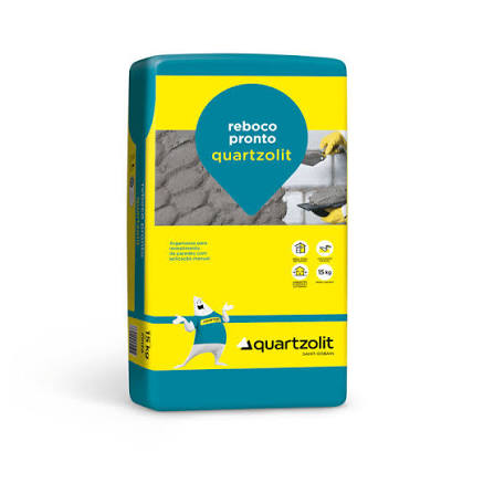 Reboco Pronto Quartzofix 25 kg