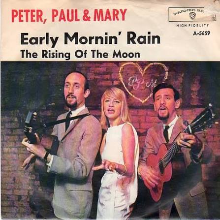 Peter, Paul &amp;amp; Mary – Early Mornin' Rain – Vinyl (7&amp;quot;), 1965 [r1996444] | Discogs