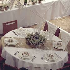 Wide Hessian Runners For Circular Tables By Baloolah Bunting Notonthehighstreet Com Hessian Table Runner Lace Table Runners Table Runner Round Table