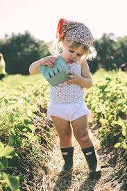 Fathers Day And Strawberry Picking Kids Fashion Cute Outfits Baby Fashion