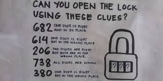 There is a knack to it so have patience and good luck. Answer To Open The Lock Puzzle Open The Lock Using These Clues