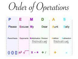 Order Of Operations Order Of Operations Math Worksheets Math Expressions