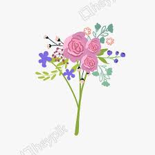 Hand Drawn Purple Rose Illustration Png And Psd File Rose Illustration Flower Illustration Roses Drawing