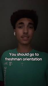 Orientation Freshman Menaing