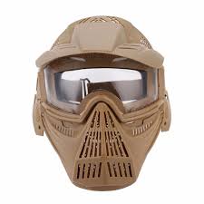 Wosport Tactical Outdoor Lens Mask Breathable Full Face Mask Cs Hunting Military Airsoft Protection Masks Paintball Accesso Airsoft Full Face Mask Airsoft Mask