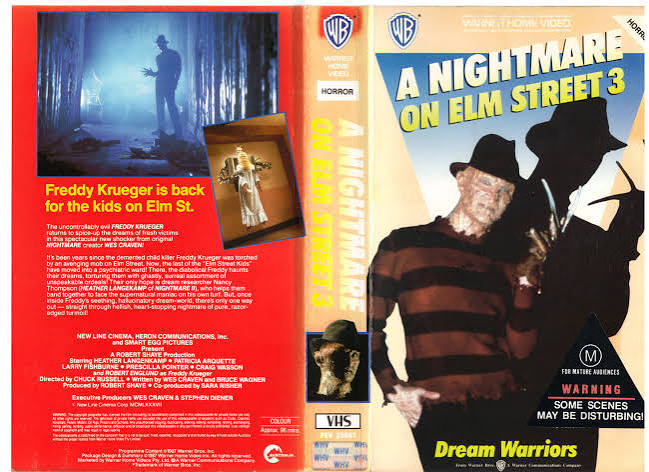 A Nightmare On Elm Street 3: Dream Warriors (1987) – VHS Mate