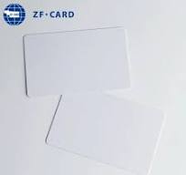 Factory Price Ribbon White PVC Blank Card Without Chip in Stock