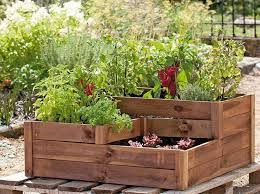 Diy Carre Potager En Bois De Palette Le Blog De Bea Carre Potager Bois Potager Bois Jardin De Ville