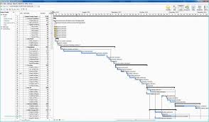 Gantt Chart Critical Path And Gantt Chart Excel Template