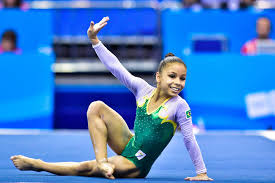 Pela primeira vez em sua história, a seleção brasileira levou duas representantes: Elas Tambem Pequena De Altura E Gigante No Talento Menina Dos Sorrisos E Dos Saltos Precisos Em Sua Primeira Olimpiada De Muitas Que Ainda Estao Por Vir A Ginasta Flavia Saraiva