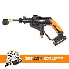 Cordless Hydroshot Portable Power Water Preasure Washer Cleaner Drive Patio Deck Worx Power Cleaners Washer Cleaner Portable Power