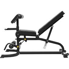 Banc Multi Positions Avec Accessoire Jambes Et Curl Adapte A Une Utilisation Intensive A Domicile Prix Pas Cher Cdiscount