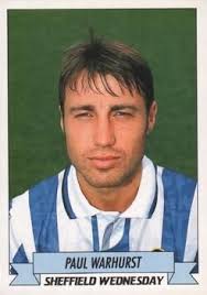 Paul Warhurst of Sheffield Wednesday in 1993.