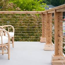 End posts, used at each starting or ending point, corner posts, used at every change of. Sleek Modern Cable Railing That S Beautiful Easy To Install And Affordable By Design Perfect For Both P Outdoor Deck Decorating Deck Railings Cable Railing
