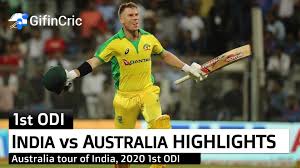 Here you can watch india vs australia 2nd t20 video highlights with hd quality cricket highlights. Ind Vs Aus Highlights India Vs Australia 1st Odi Highlights 2020