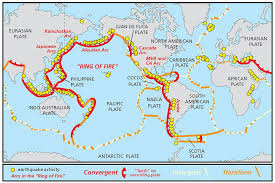 The Earth Is Made Up Of Roughly A Dozen Major Plates And Several Minor Plates Image Courtesy Of U S National Park Plate Tectonics Tectonic Plates Map Geology
