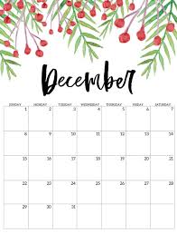 Cute December 2019 Calendar Printable Template Printable Calendar Pages Monthly Calendar Printable Free Printable Calendar