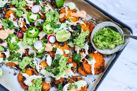 These plantain nachos are super easy to whip up and as crunchy (if not crunchier) than a regular chip. Healthy Loaded Sweet Potato Nachos Gluten Dairy Grain Sugar Free So Fresh N So Green