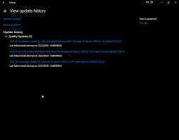 By failing i mean that the update had been installed, the windows rebooted and was finishing the installation, but at the end everything was rolled back. Unable To Install Windows 10 1909 Update