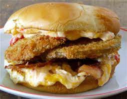 Do not crowd the tomatoes, they should not touch each other. Grilled Pimiento Cheese And Fried Green Tomato Sandwich Someone Left The Cake Out In The Rain