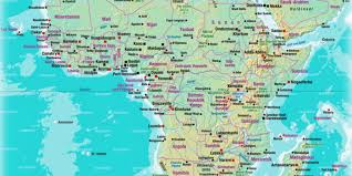 Auf der karte sind vorgeführt wo sich elfenbeinküste auf der weltkarte befindet. Karte Von Afrika Ubersichtskarte Regionen Der Welt Welt Atlas De