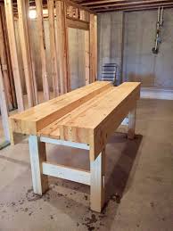I Handmade A Paul Sellers Style Workbench Over Winter Break Lemme Know What Y All Think Etable Travail Du Bois Et Bois