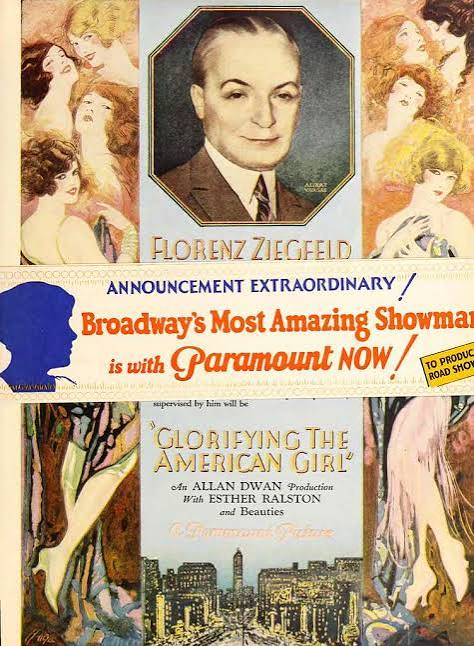Glorifying the American Girl and Florenz Ziegfeld ad in… — PICRYL - Public  Domain Media Search Engine