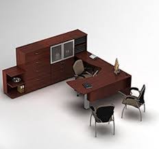 Our u shaped computer desks come from top name brand manufacturers. Layout 8 Contemporary U Shaped Desk With Hutch