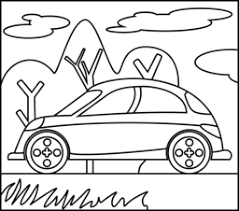 Print it out for later or color this page online. Vehicles Coloring Online