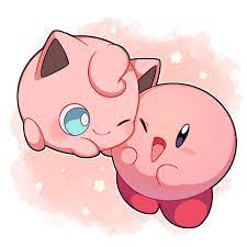 kirby and jigglypuff (pokemon and 1 more) drawn by sevi_(seviyummy) |  Danbooru