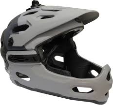 Details About Bell Super 3r Mips Bike Helmet Matte Dark Grey Gunmetal Medium