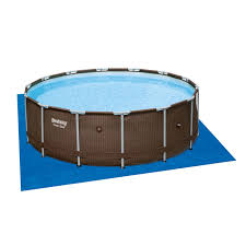 Piscine Bestway Steel Pro Frame Bois 4 27 X 1 07