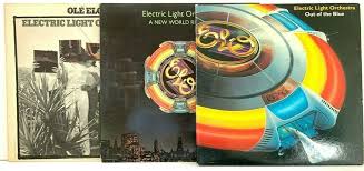 Elo Electric Light Orchestra Lp Vinyl Record Album Lot Out Of Blue Ole Elo Electric Lighter Vinyl Record Album Orchestra