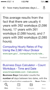 How Many Business Days In A Year This Could Be A Much Simpler Answer Google Stc Voicestudy Confusing Answers Knowledge Business