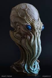 Artstation Cthulhu 3d Print Dominic Qwek Creature Design Cthulhu Cosmic Horror