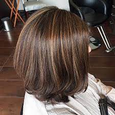 One of the great things about dressing up short hair with highlights is that it can take bright colors. 20 Short Dark Brown Hairstyles