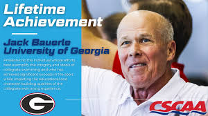 Bauerle Selected for 2023 CSCAA Lifetime Achievement Award — CSCAA