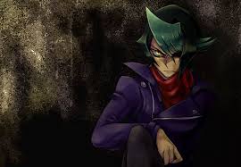 Kurosaki Shun Yugioh Multi Colored Hair Yellow Eyes