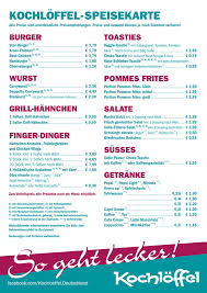 Viet nam wok osnabrück sihtnumber 49074. Kochloffel Restaurant Osnabruck Speisekarte